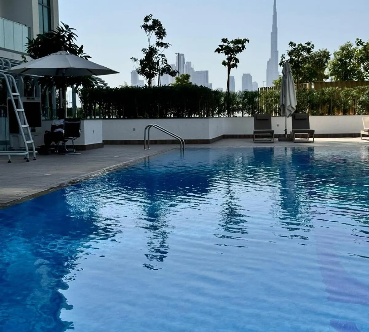 Burj Khalifa View Modern 1Bhk With Balcony Apartment Dubai 0*,